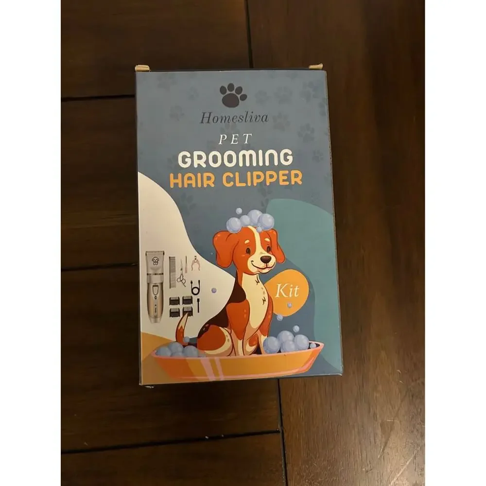 Homesliva Pet Grooming Hair Clipper Kit